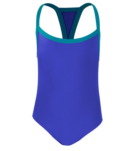 Clubswim Piped Thin Strap 4-6X at SwimOutlet.com