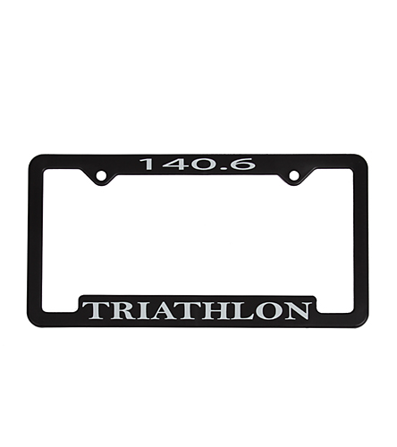 Bay Six 140.6 Triathlon License Plate Frame at SwimOutlet.com