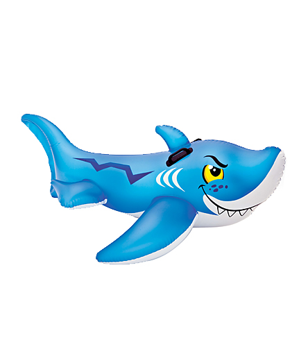 intex great white shark pool float