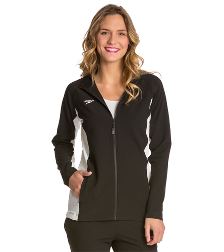 Speedo Women's Boom Force Warm Up Jacket at SwimOutlet.com - Free Shipping