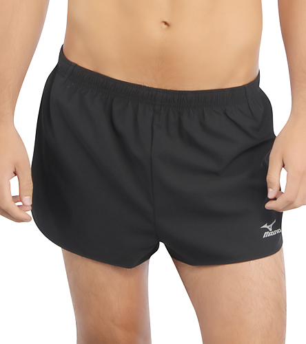 mizuno split running shorts