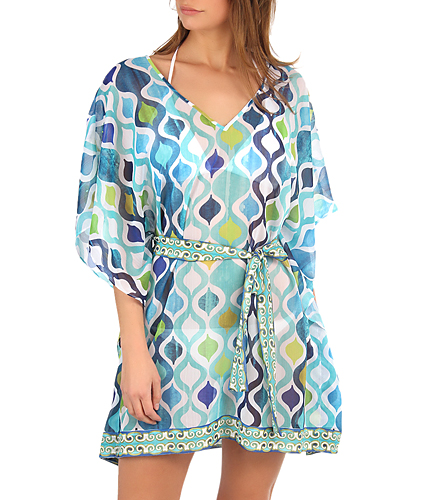 Trina Turk Oogee Tunic Cover at SwimOutlet.com - Free Shipping