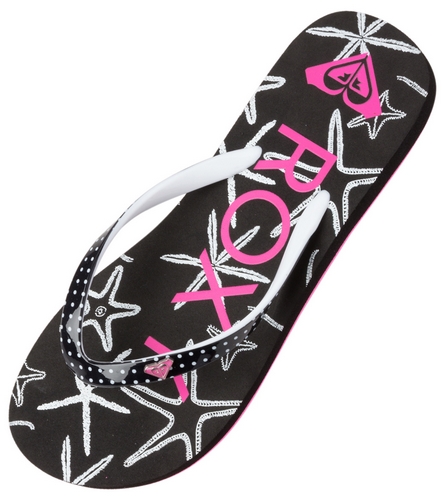 roxy rainbow flip flops