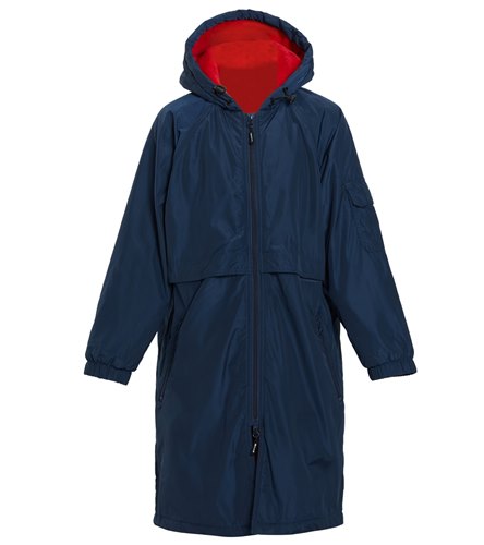 Sporti Comfort Fleece-Lined Swim Parka Youth at SwimOutlet.com - Free ...