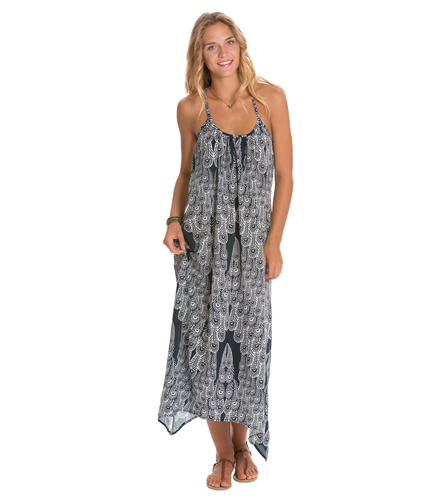 Roxy Free Swell Maxi Dress at SwimOutlet.com - Free Shipping
