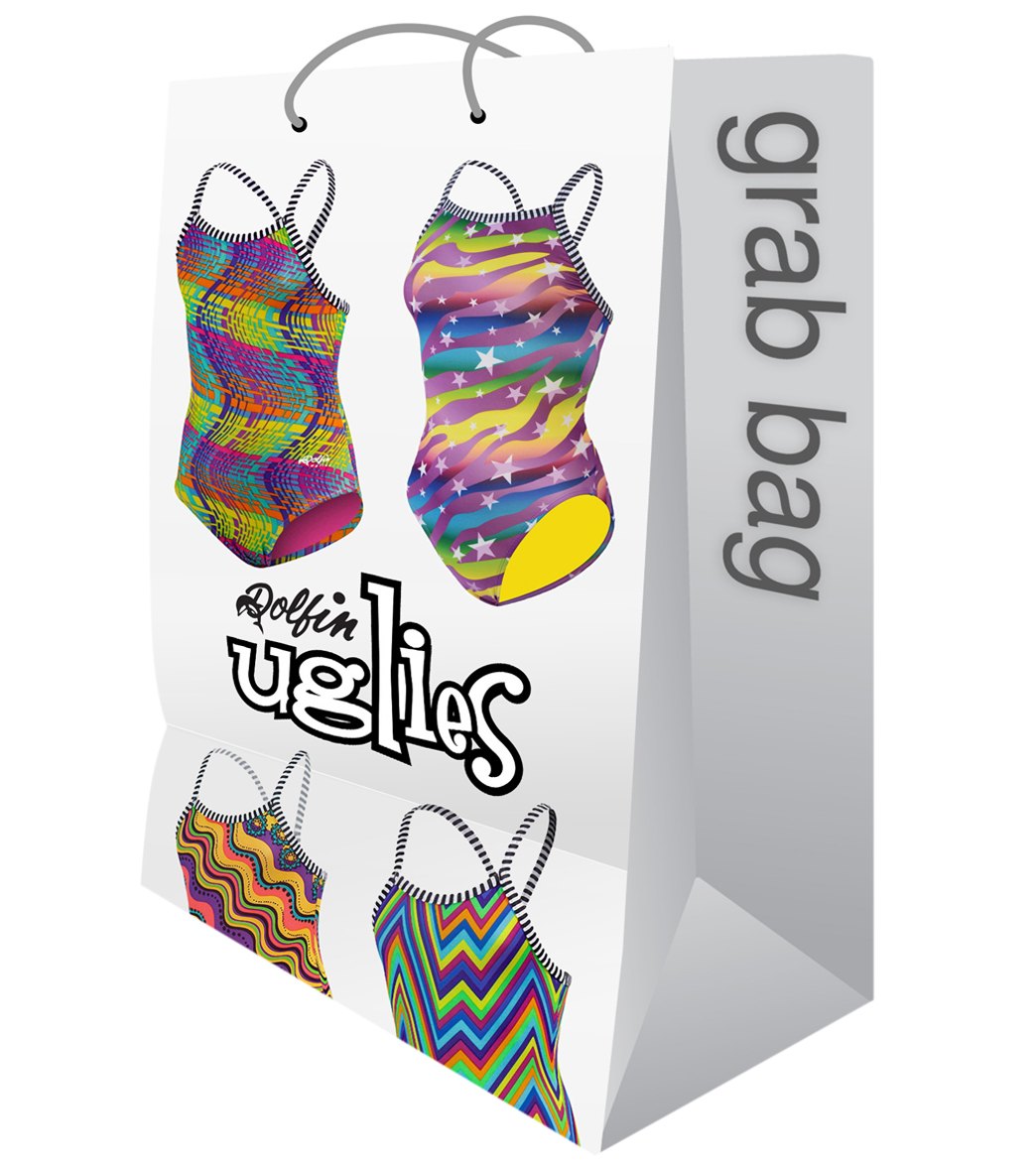 dolfin uglies womens one piece swimsuit grab bag assorted colors at dolfin swimsuit size chart