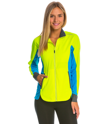 Brooks Women's Drift Wind-Resistant Shell Jacket at SwimOutlet.com ...