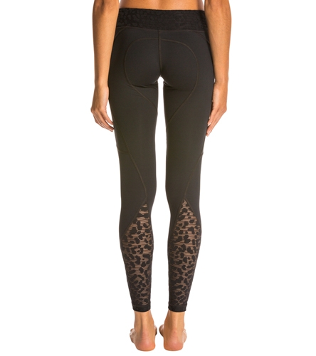 Vimmia Leopard Lace Composure Pant at YogaOutlet.com - Free Shipping