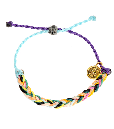 Pura Vida Baby Braided Hakuna Matata Bracelet At Yogaoutlet Share