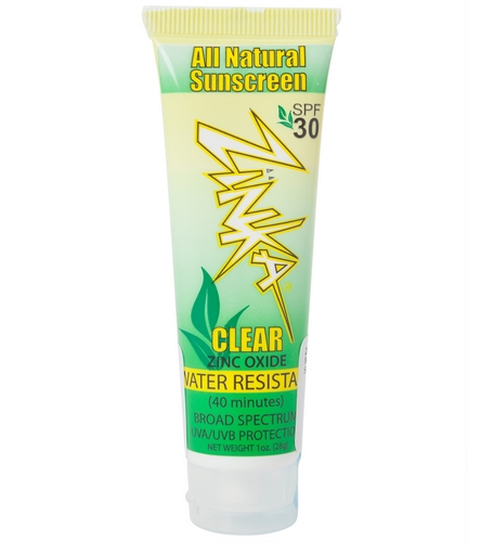 clear zinc oxide