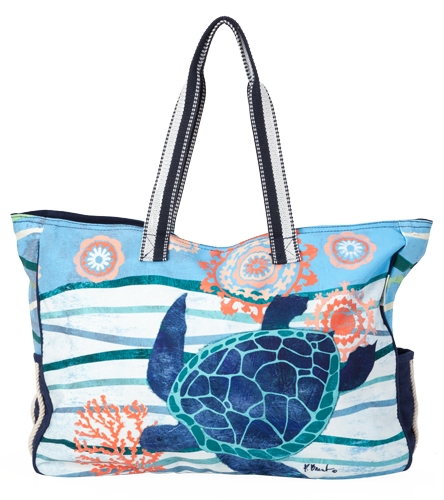 Sun N Sand Women's Seaside Treasures Oversized Tote Bag at SwimOutlet.com