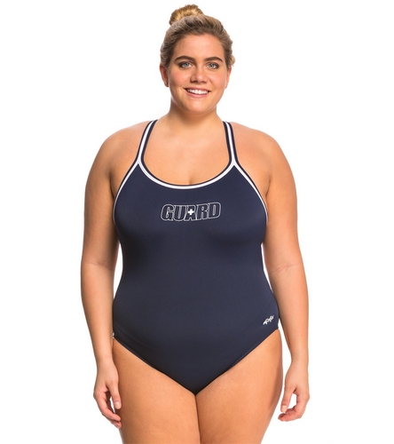 Dolfin Lifeguard Plus Size Dbx Back One Piece Swimsuit At Swimoutlet Com Free Shipping Dolfin Lifeguard Plus Size Dbx Back One Piece Swimsuit At Swimoutlet Com Free Shipping