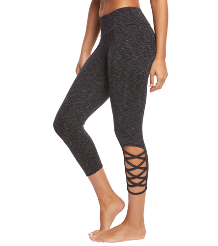Onzie Weave Yoga Capris at SwimOutlet.com - Free Shipping