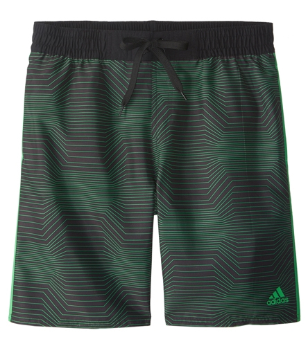 Adidas Men's Modern Lines Print Volley Short at SwimOutlet.com - Free ...