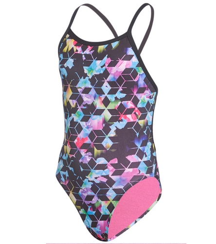 Amanzi Girls' Midnight Eclipse One Piece Swimsuit at SwimOutlet.com ...