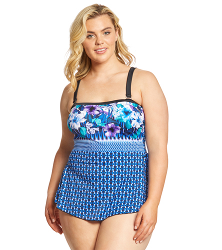plus size bandeau bathing suits