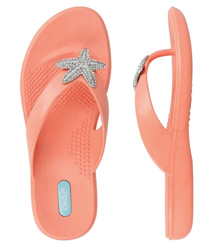 olive flip flops womens