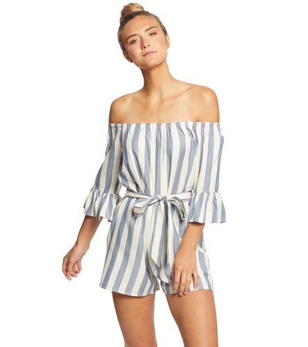 Billabong Women's Fun For Now Romper at SwimOutlet.com - Free Shipping