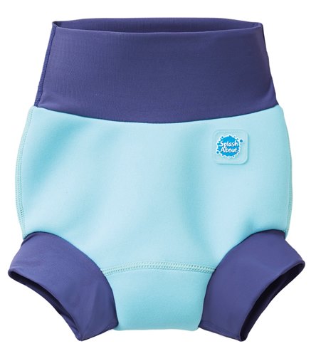 Blue with Pink Whale, 0-6 Months Baby Toddler Reusable Swim Nappy Swimming Trunks Nappies for Boys Girls 0-24 Months