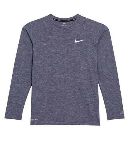 Reef Men/'s Team Crew Long Sleeve Sweatshirt Heather Grey ~ STORE CLOSING SALE!