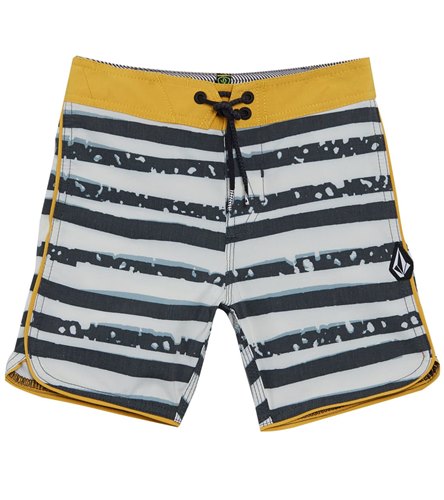 NEW BOYS VOLCOM tild stripe BOARDSHORTS SHORTS BLUE MULTI COLOR