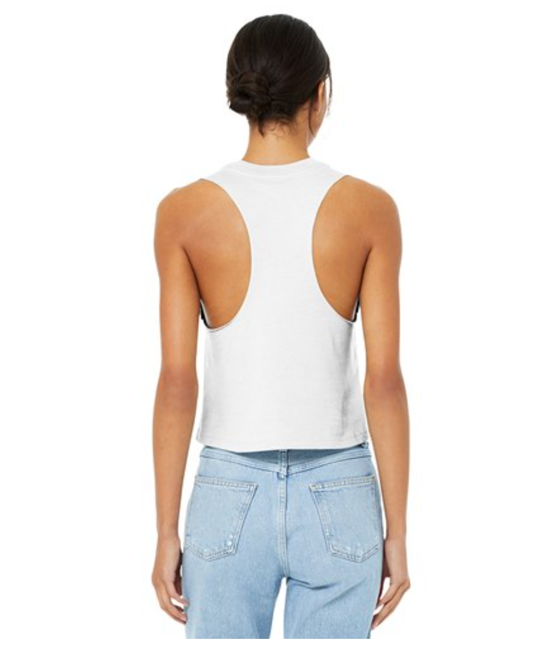 Bella + Canvas Women’s Racerback Cropped Tank