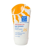 Kiss My Face Oat Protein Sun Screen SPF 18 4oz