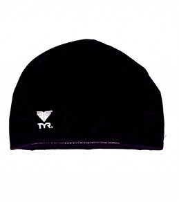 TYR Lycra Swim Caps #lcy 001 Black for sale online