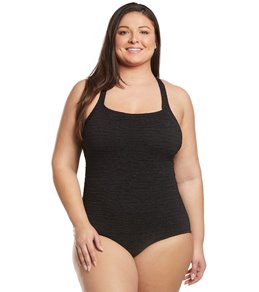 plus size performance swimwear