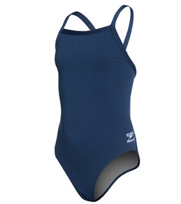 speedo women's race endurance  solid flyback training suit