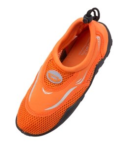 orange water shoes