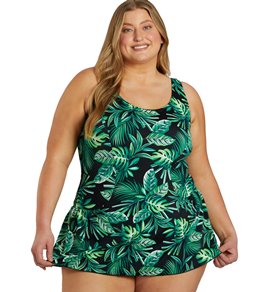miraclesuit plus size swim dress