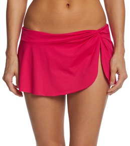 anne cole high waist swim skirt