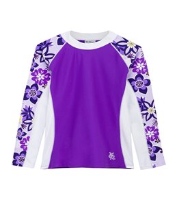 7 Years Sun Protection UPF 50 Tuga Girls Long Sleeve One Piece Swimsuit 3mos
