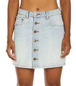 billabong denim skirt