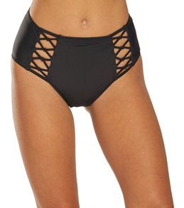 juniors high waisted bikini bottoms