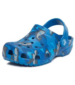 boys shark crocs