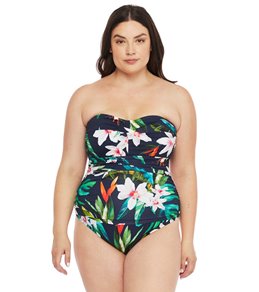 plus size bandeau bathing suits
