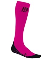 CEP Women's Pink Running O2 Compression Sock