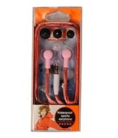 Nu Technology Sporty Waterproof Earphones Flat Line