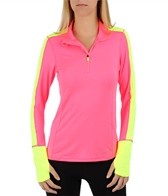 Brooks Women's Nightlife Essential Long Sleeve Running 1/2 Zip