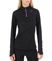 Mizuno Women's Aero Breath Thermo Wind Running Top