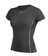 Craft Women's Cool Tee With Mesh Base Layer