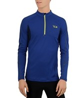 Mountain Hardwear Men's Elmoro Long Sleeve Running Zip-T