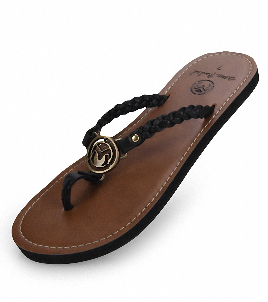 ocean minded flip flops