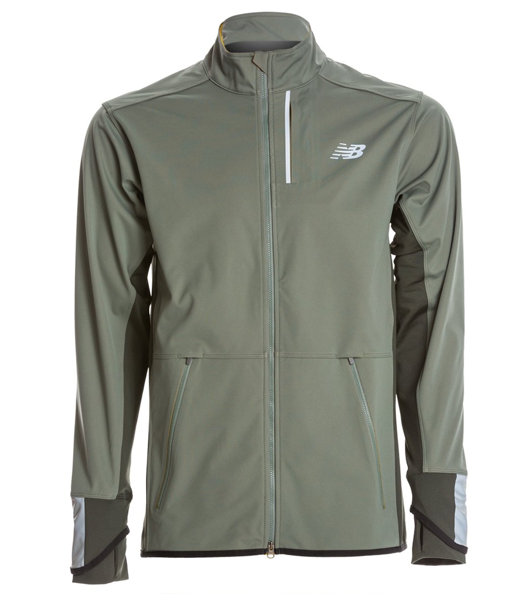 new balance green jacket