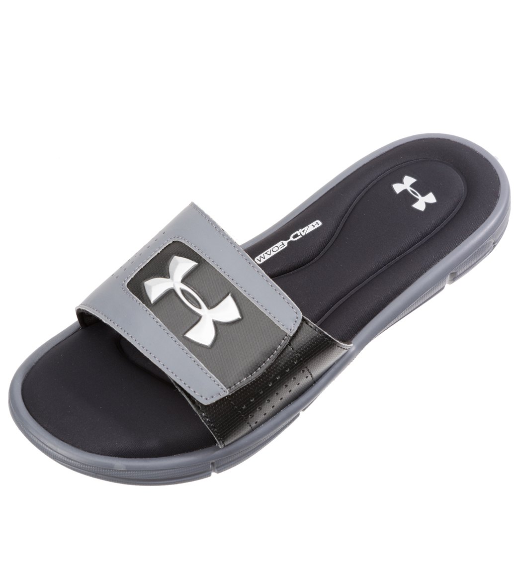 under armour cushioned slides