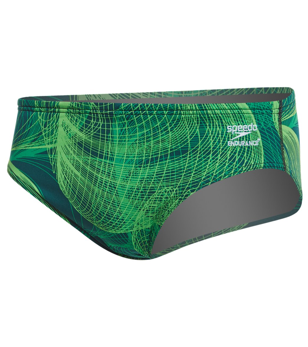 asics swimwear mens Green