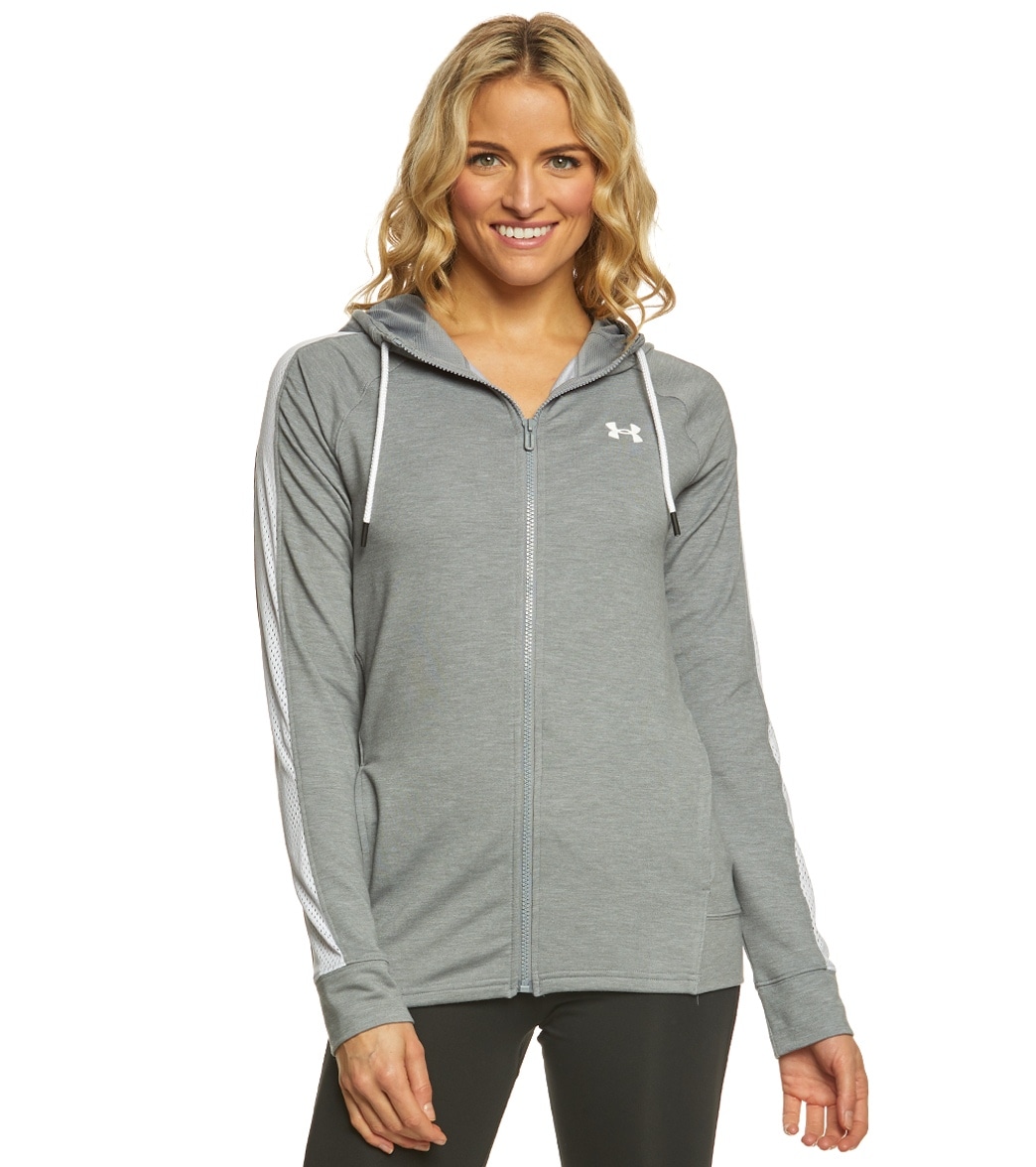 women's plus size under armour jacket