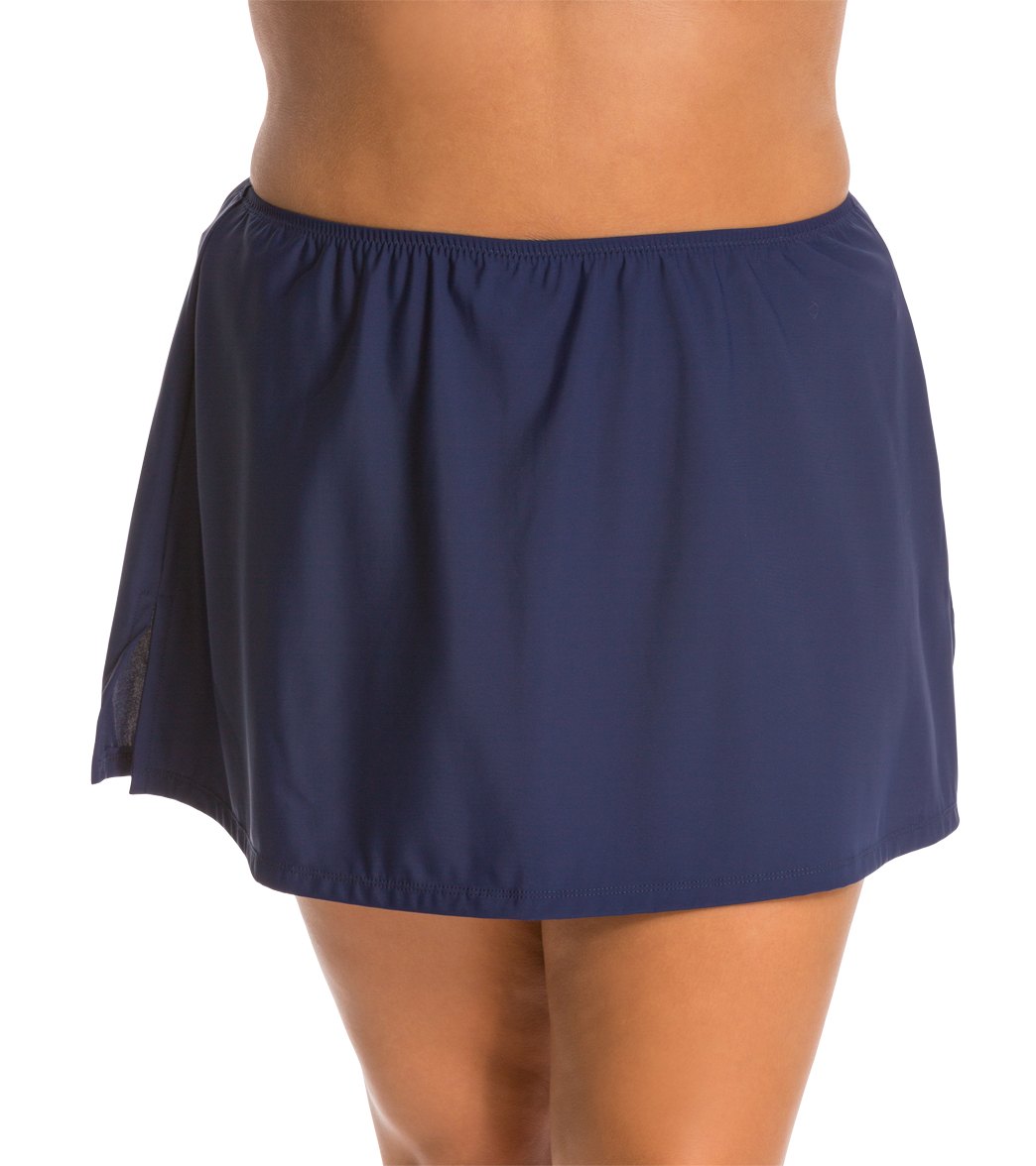 topanga plus size cover up swim skirt at swimoutlet com plus size cover up